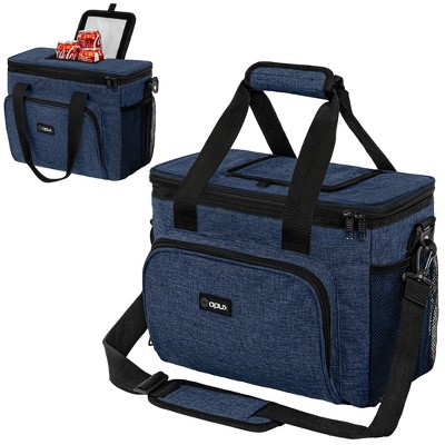 OPUX Soft Cooler Bag, Insulated Collapsible Lunch Tote for Men Work Camping Travel Beach, Portable Leakproof Large Box