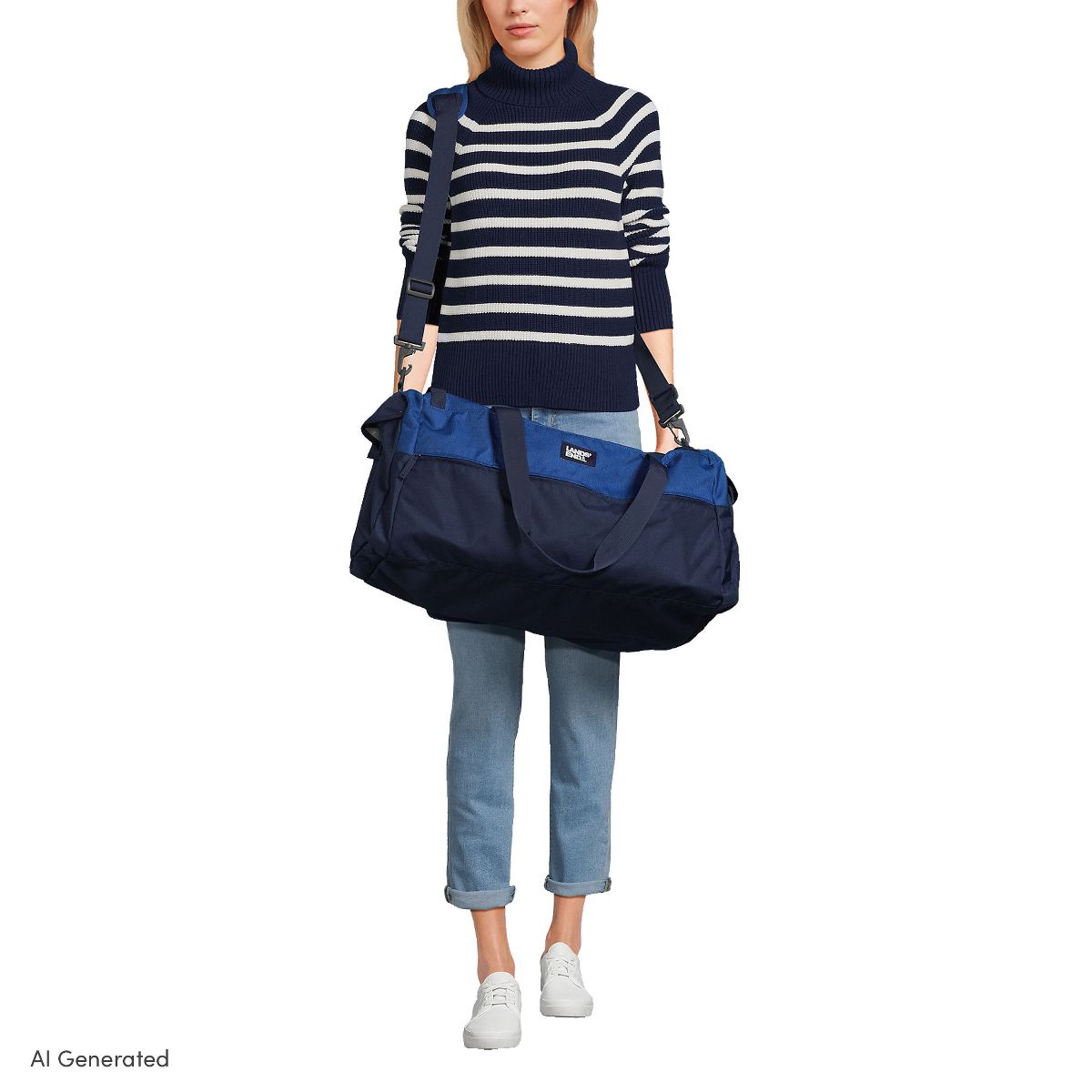 Lands' End Small All Purpose Travel Duffle Bag - thumbnail 6
