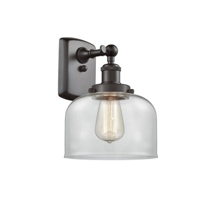 Bell - 1 Light Wall Sconce In Industrial Style-13 Inches Tall and 8 Inches Wide