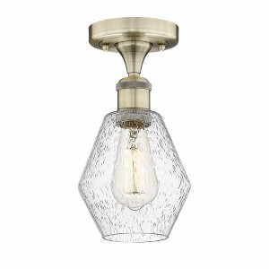 Cindyrella - 1 Light Semi-Flush Mount In Nautiical Style-10.25 Inches Tall and 6 Inches Wide - 1 of 1
