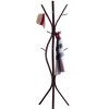 Kings Brand Furniture - Corbet Metal 12 Hook Standing Coat & Hat Rack, Bronze - 3 of 4