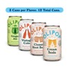 OLIPOP Classic Soda Variety Pack Prebiotic Soda - 12pk/12 fl oz Cans - 3 of 4