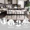 Jojoka Upholstered Counter Height Bar Chair with Round Seat - 4 of 4