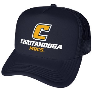 Official University of Tennessee at Chattanooga Primary Logo Foam Snapback Trucker Hat - for Men and Women Navy, Navy, One Size - 1 of 4