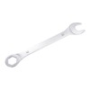 Unique Bargains High Carbon Steel Metric Offset 6-Point End and Angled Open-End Thin Combination Wrench - 3 of 4