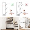 Syemin Shoe Racks Shoe Cabinet, Entry Home Shoe Cabinet, Entrance Balcony Storage Cabinet, Large Capacity Shoe Rack, White, 51.18"*9.45"*45.08" - 4 of 4