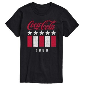 Men's - Coca-Cola - 1886 Stars Stripes Short Sleeve Graphic T-Shirt - 1 of 4