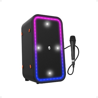 Skullcandy Stomp XL Bluetooth Speaker – IPX5 Waterproof Wireless Portable Speaker, with LED Lightshow & Strobe Modes, 12 Hour Battery, Multi-Link