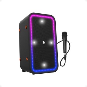 Skullcandy Stomp XL Bluetooth Speaker – IPX5 Waterproof Wireless Portable Speaker, with LED Lightshow & Strobe Modes, 12 Hour Battery, Multi-Link - 1 of 4