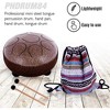 Pyle 8" Steel Tongue Percussion Drum - PHDRUM84, Compact & Portable with Travel Bag - 3 of 4