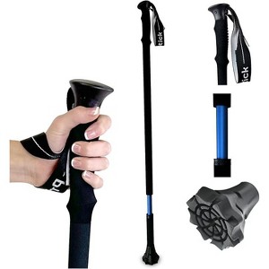 PrimeStick Walking Sticks for Seniors, Women & Men,Ergonomic Hiking Poles for Balance, Posture & Stability – Durable Trekking Poles for Walking - 1 of 4