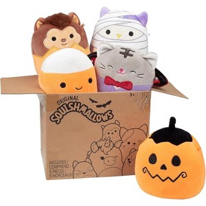 Squishmallows 5" 2024 Halloween Plush 5-Pack - Officially Licensed Kellytoy Plush - Collectible Soft Squishy Mini Stuffed Animal Toys - Gift for Kids - 1 of 3