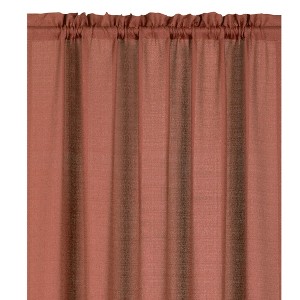 Kate Aurora Living Textured Crepe Sheer Single Window Curtain Treatments And Valances - 1 of 4