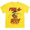 Boys' Short Sleeve Curious George Peek A Boo T-Shirt - 2 of 4