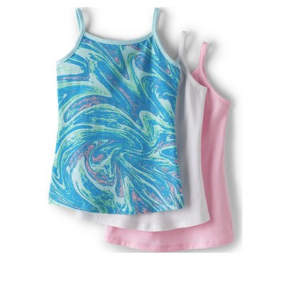 Lands' End Girls Camisole Tank Top 3 Pack
