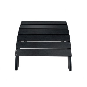 WestinTrends Outdoor Patio All-weather Modern Folding Ottoman - 1 of 3