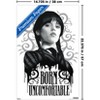 Trends International Wednesday: Season 2 (2025) - Wednesday Born Uncomfortable Unframed Wall Poster Prints - 3 of 4