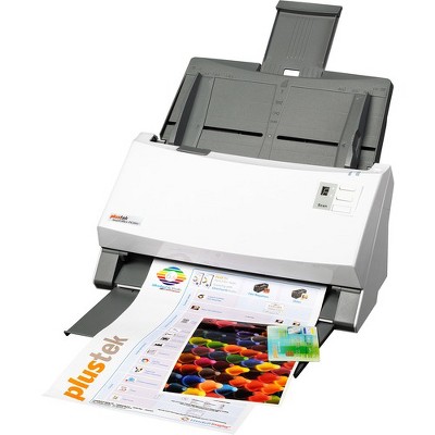 Plustek SmartOffice PS506U Sheetfed Scanner - 600 dpi Optical - 50 ppm (Mono) - 45 ppm (Color) - Duplex Scanning - USB