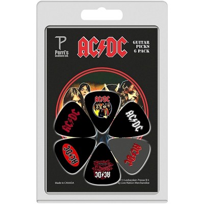 Perri's ACDC Guitar Pick 6-Pack .71 mm 6 Pack