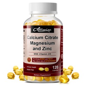 Calcium Magnesium Zinc with Vitamin D3 Supplement - 1 of 4