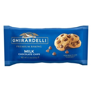 GHIRARDELLI Premium Baking Milk Chocolate Chips - 11.5oz - 1 of 4