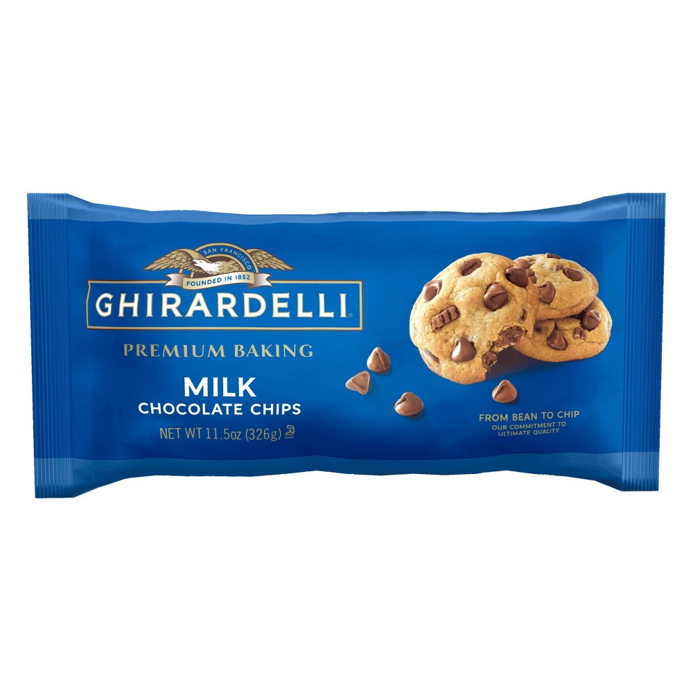 UPC 747599640124 product image for GHIRARDELLI Premium Baking Milk Chocolate Chips - 11.5oz | upcitemdb.com