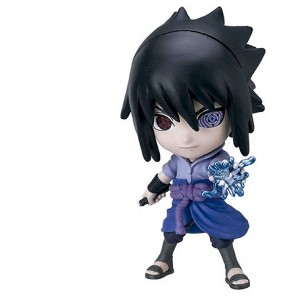 Naruto Chibi Masters Sasuke Uchiha Mini Figure - 1 of 2