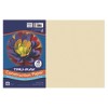 Tru-Ray® Fade-Resistant Construction Paper, Ivory, 12" x 18", 50 Sheets Per Pack, 5 Packs - 2 of 4