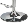Adjustable Swivel Barstool with Padded Seat, Bentwood Frame, and Chrome Base, Mid-Century Modern Design for Kitchen - 4 of 4