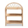 31.7" Redell Rattan 3 Tier Display Shelf Natural/Brown - bali & pari - 3 of 4
