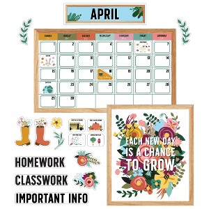 Carson Dellosa Education Grow Together Calendar Bulletin Board Set - 1 of 4