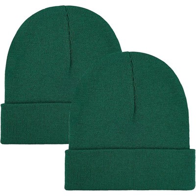 MSDC 2 Pack Beanie for Men Women Slouchy Beanie Hats Winter Knit Caps Soft Ski Hat Unisex