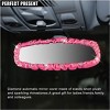 TruAIR Bling Rear View Mirror Cover (Pink) - 4 of 4