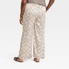 Women's Mid-Rise Pull-On Satin Pants - A New Day™ - 2 of 3