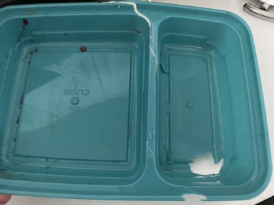GoodCook® Meal Prep Two-Compartment Food Storage Containers - Turquoise, 10  pk - Harris Teeter