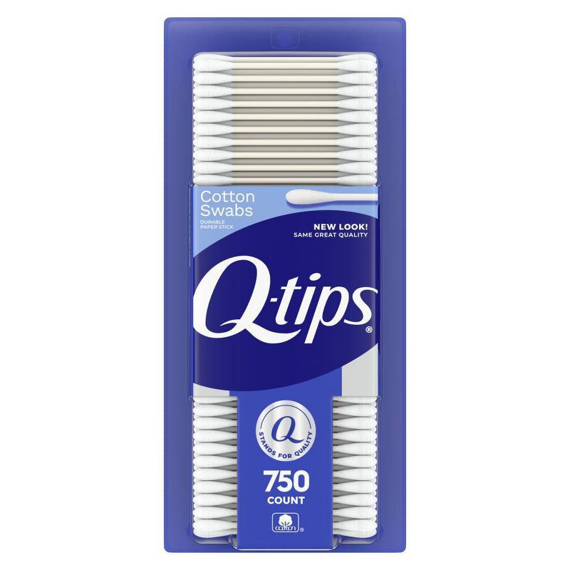 Q-Tips Cotton Swabs - 750ct, 1 of 8