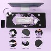 Wikineon Gaming Mouse Pad, Large Mouse Pad, Non-Slip 4mm Laptop Gaming Desk Pad, Waterproof Desk Pad for Gaming, Office and Home (31.49'' x 11.8'') - 3 of 4