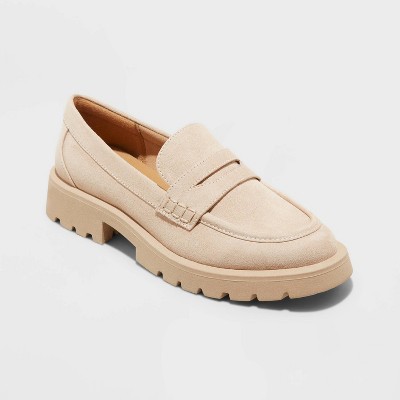 Target store suede loafers