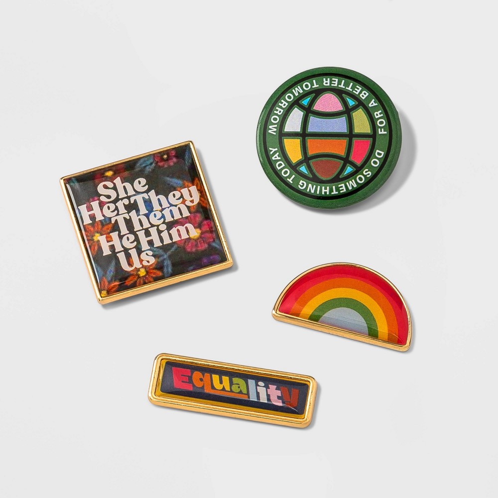 Pride Be Kind Pin Set, One Color