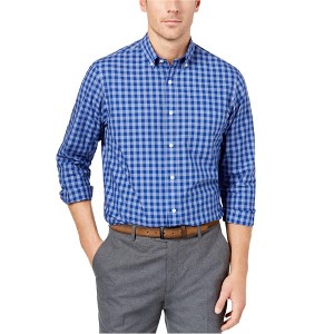 Club Room Mens Gingham Button Up Shirt - 1 of 1