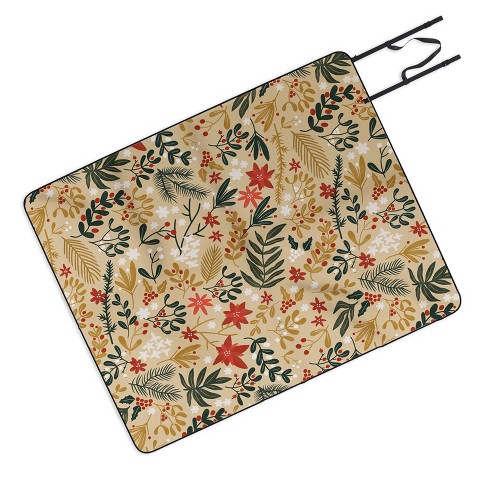 Marta Barragan Camarasa Happy holidays nature Picnic Blanket -Deny Designs - image 1 of 3