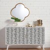 Vine Stripe Peel & Stick Wallpaper Black - Threshold™: Removable, Self-Adhesive, Modern Sticky Wallpaper - 4 of 4