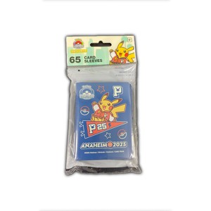 Pokemon TCG 2025 Pokemon World Championships Varsity Pikachu Card Sleeves (65 Sleeves) - 1 of 1