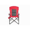 SKRAN Oversized Camping Chairs, High Back Heavy Duty Lawn Chair, Portable Collapsible Chair with Cup Holder for Outdoor, Travel, Picnic, Beach - 4 of 4