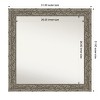 Amanti Art Attic Aged Non-Beveled Wood Framed Bathroom Vanity Wall Mirror - 3 of 4