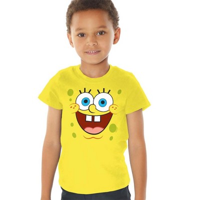 Spongebob Spongebob Goofy Smile Kids T Shirt For Toddlers, Yellow