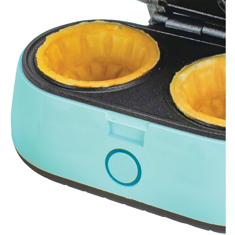 Brentwood 2-Waffle Electric Waffle Bowl Maker, Blue, 4 of 11