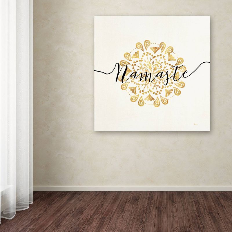Namaste' by Veronique Charron Ready to Hang Canvas Wall Art, 4 of 6