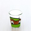 Just Funky Teenage Mutant Ninja Turtles Michelangelo Clear Shot Glass - 2 of 3