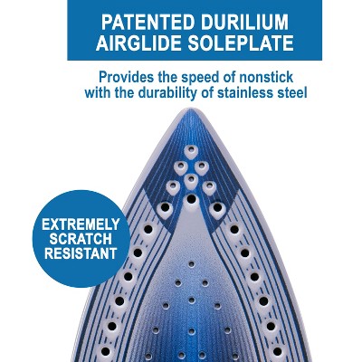 T-fal Blue Express Steam Iron with Durilium Soleplate
